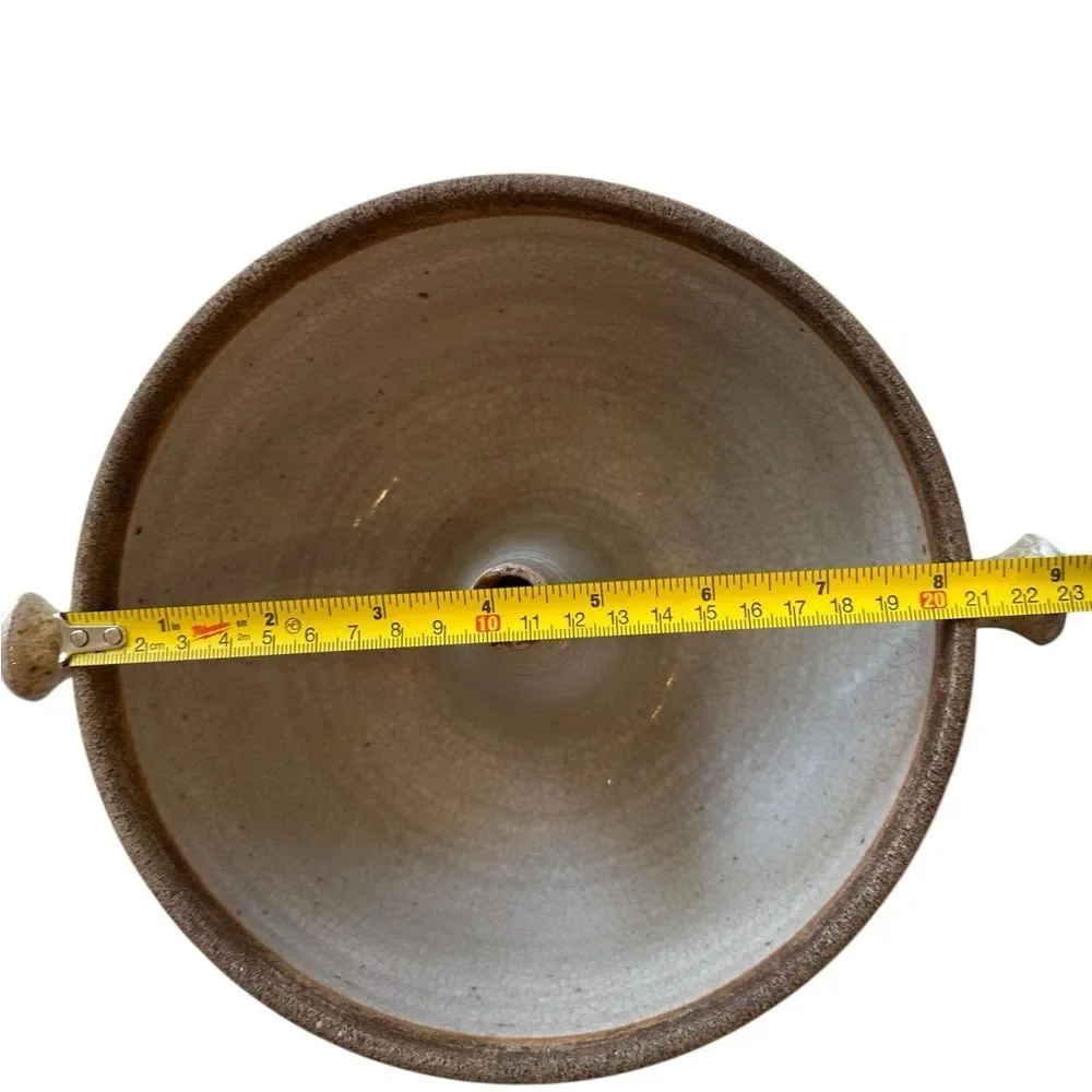 Vintage Stoneware Funnel Steam Pot